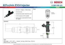 Load image into Gallery viewer, BOSCH MOTORSPORT INJECTOR 627CC | 0280158123