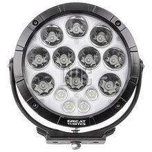 Load image into Gallery viewer, GREAT WHITES ATTACK 220MM DIAMETER LED BACKLIT ROUND DRIVING LIGHT | EACH
