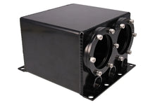 Load image into Gallery viewer, 2.5L TWIN UNDERCAR SURGE TANK SUITS TWIN 60MM PUMPS/HANGERS | ALY-233BK-AUTOIGNITE-Autoignite NZ