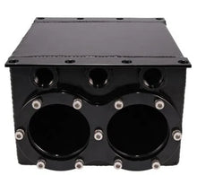 Load image into Gallery viewer, 2.5L TWIN UNDERCAR SURGE TANK SUITS TWIN 60MM PUMPS/HANGERS | ALY-233BK-AUTOIGNITE-Autoignite NZ