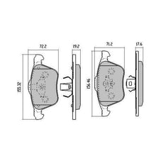 Load image into Gallery viewer, RDA PHANTOM CERAMIC BRAKE PAD SET | FOCUS, SAAB, VOLVO, MAZDA3