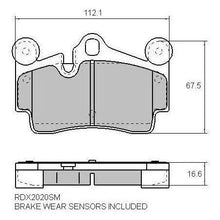 Load image into Gallery viewer, RDA PHANTOM CERAMIC BRAKE PAD SET | RDC2020
