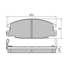 Load image into Gallery viewer, RDA PHANTOM CERAMIC BRAKE PAD SET | HOLDEN, ISUZU