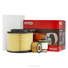Load image into Gallery viewer, 4X4 AND PASSENGER VEHICLE SERVCE KITS | OIL, AIR & FUEL FILTERS | RYCO-RYCO-Autoignite NZ