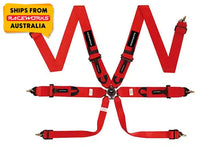 Load image into Gallery viewer, 6 POINT FIA CAMLOCK HARNESS ~ RED | VPR-140RD-NZRACEWORKS-Autoignite NZ
