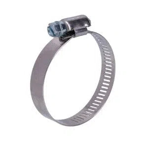 HOSE CLAMP PERFORATED PART STAINLESS SLIM PK10