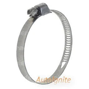 HOSE CLAMP PERFORATED FULL STAINLESS SLIM
