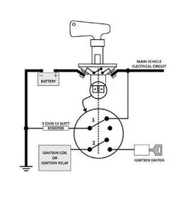 BATTERY MASTER SWITCH WITH FIELD CUT | VPR-010