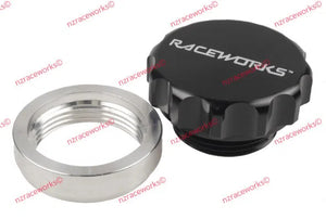 RACEWORKS WELD ON ALUMINIUM FILLER WITH POLISHED CAP | RWF-460-16-A