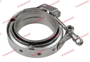 2.5'' STAINLESS QUICK RELEASE V-BAND CLAMP & FLANGES KIT | VBC-250