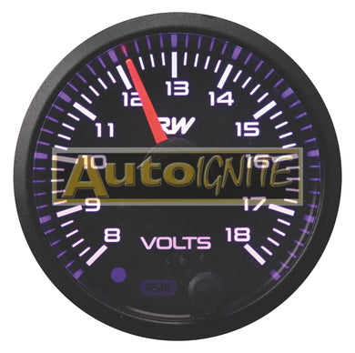 RACEWORKS 52MM ELECTRONIC VOLTMETER GAUGE KIT | VPR-305 | BUY NOW FROM AUTOIGNITE