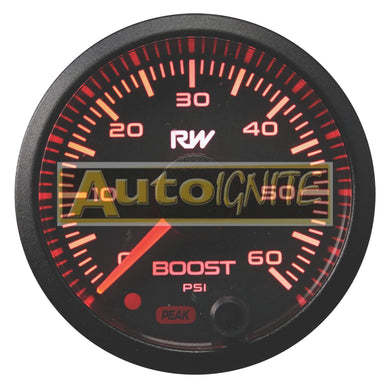 RACEWORKS 52MM ELECTRONIC DIESEL BOOST GAUGE KIT (60PSI) | VPR-309 | BUY NOW FROM AUTOIGNITE