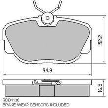 Load image into Gallery viewer, RDA PHANTOM CERAMIC BRAKE PAD SET | AUDI, BMW, RANGE ROVER