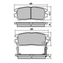 Load image into Gallery viewer, RDA Phantom Ceramic Brake Pads RDC1231