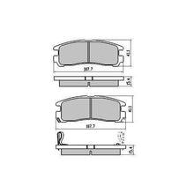 Load image into Gallery viewer, RDA Phantom Ceramic Brake Pads RDC1239