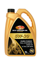 Load image into Gallery viewer, GULF WESTERN EURO FORCE SYNTHETIC 5W-30 ENGINE OIL-GULF WESTERN-Autoignite NZ
