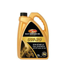 Load image into Gallery viewer, GULF WESTERN SYN-STAR SYNTHETIC 5W-20 ENGINE OIL-GULF WESTERN-Autoignite NZ