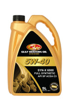 Load image into Gallery viewer, GULF WESTERN SYN-X 6000 5W-40 ENGINE OIL-GULF WESTERN-Autoignite NZ