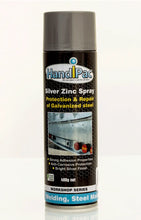 Load image into Gallery viewer, HANDIPAC 400g SILVER ZINC SPRAY PAINT AEROSOL | HPSZINC400-HANDIPAC-Autoignite NZ