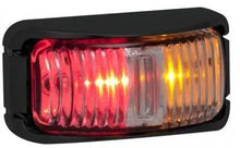 Load image into Gallery viewer, LED SIDE MARKER LAMP RED/AMBER 12/24V BLACK HOUSNG 16cm LEAD-IGNITE-Autoignite NZ