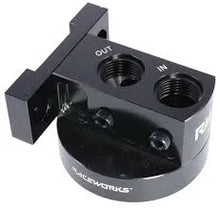 Load image into Gallery viewer, RACEWORKS BILLET TOP ENTRY REMOTE FILTER MOUNT | ALY-225BK-NZRACEWORKS-Autoignite NZ