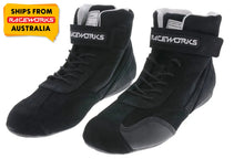 Load image into Gallery viewer, RACEWORKS BLACK BOOTS SIZE-10 | VPR-240BK-10-NZRACEWORKS-Autoignite NZ