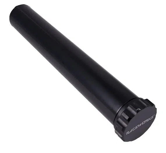 0.5L BLACK RADIATOR OVERFLOW TANK OD50MM H330MM | ALY-219BK-NZRACEWORKS-Autoignite NZ