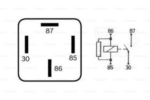 BOSCH RELAY 12V 30AMP 0 332 019 457