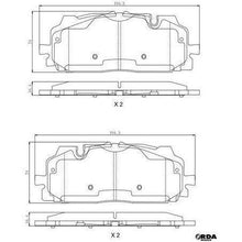 Load image into Gallery viewer, RDA GP MAX GENERAL PURPOSE LOW METALLIC BRAKE PAD SET
