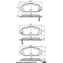 Load image into Gallery viewer, RDA GP MAX GENERAL PURPOSE LOW METALLIC BRAKE PAD SET
