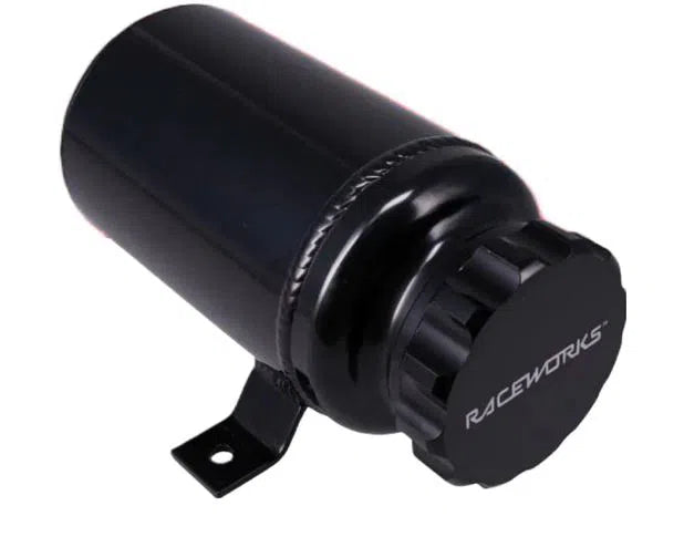 1L BLACK ROUND WASHER TANK WITH PUMP | ALY-222BK-NZRACEWORKS-Autoignite NZ