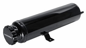 2L BLACK RADIATOR OVERFLOW TANK OD 89MM H 360MM | ALY-071BK-NZRACEWORKS-Autoignite NZ