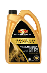 GULF WESTERN PREMIUM ENERGY GF-6A 10W-30 ENGINE OIL