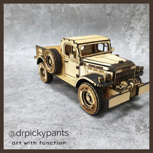 Load image into Gallery viewer, DODGE 1939 3D MODEL AND CONSTRUCTION KIT | POWERWAGON

