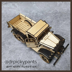 DODGE 1939 3D MODEL AND CONSTRUCTION KIT | POWERWAGON
