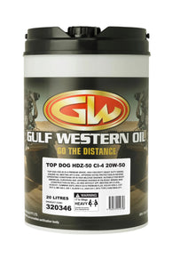 TOP DOG HDZ 20W-50 CI-4 20L