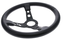 Load image into Gallery viewer, 350MM SUEDE STEERING WHEELS ~ DISHED-NZRACEWORKS-Autoignite NZ
