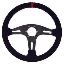 Load image into Gallery viewer, 350MM SUEDE STEERING WHEELS ~ FLAT-NZRACEWORKS-Autoignite NZ
