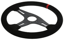 Load image into Gallery viewer, 350MM SUEDE STEERING WHEELS ~ FLAT-NZRACEWORKS-Autoignite NZ
