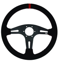 Load image into Gallery viewer, 350MM SUEDE STEERING WHEELS ~ FLAT-NZRACEWORKS-Autoignite NZ
