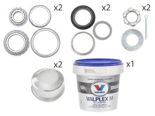 Load image into Gallery viewer, TROJAN SINGLE AXLE 1500KG BEARING KIT | PT1184
