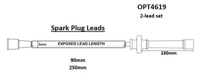 4 LEAD SET TOYOTA 5SFE 5MM-AUTO AGENCIES-Autoignite NZ