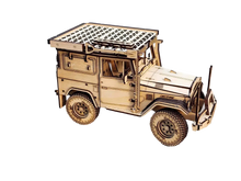 Load image into Gallery viewer, 3D WOODEN CONSTRUCTION KIT | TOYOTA FJ40 CUSTOM
