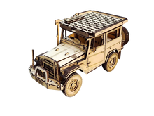 Load image into Gallery viewer, 3D WOODEN CONSTRUCTION KIT | TOYOTA FJ40 CUSTOM
