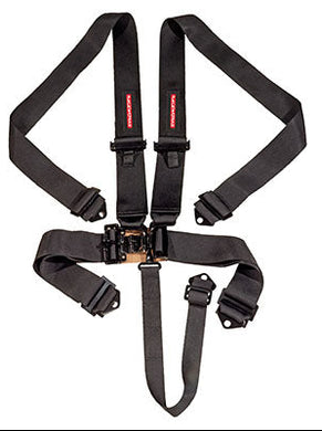 5 POINT SFI LATCH/LINK HARNESS (BLACK) | VPR-100BK-NZRACEWORKS-Autoignite NZ