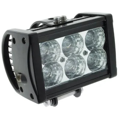 6 LED DRIVING LAMP LIGHTBAR FLOOD BEAM 30Deg 9-30V 18Watt-IGNITE-Autoignite NZ