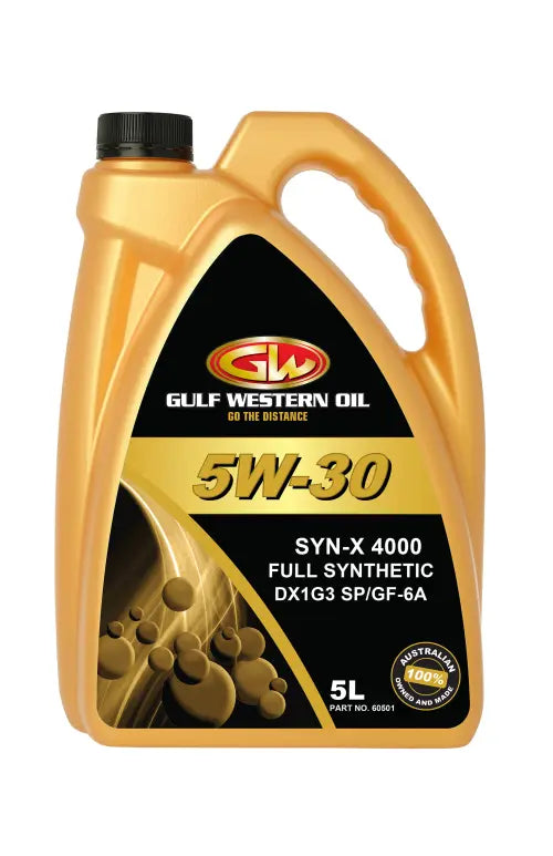 GULF WESTERN SYN-X 4000 5W-30 ENGINE OIL