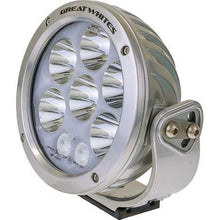Load image into Gallery viewer, GREAT WHITES ATTACK 170MM LED BACKLIT ROUND ALLOY DRIVING LIGHT | EACH
