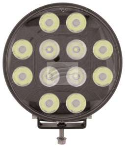 7" LED DRIVING LAMP FLOOD/SPOT BEAM 28Deg 9-36V 60 Watt BLACK-IGNITE-Autoignite NZ