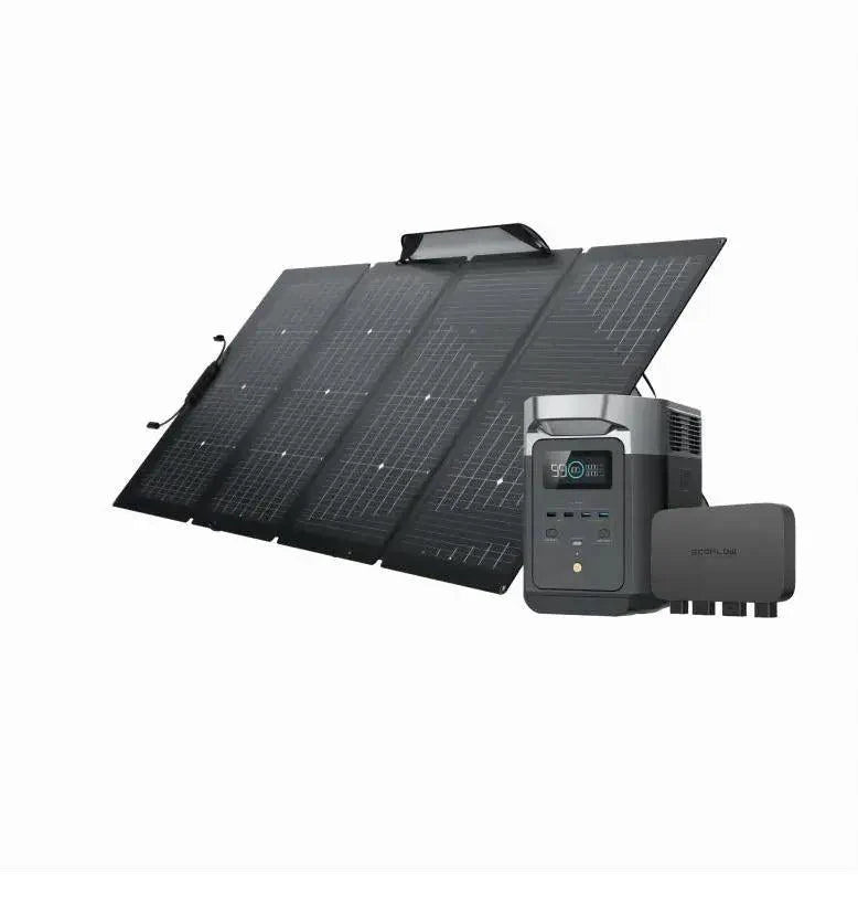 800W AC+ DELTA 2 MAX+ 220W SINGLE-FACIAL